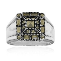 Anello in argento con Marcassite (Annette classic)