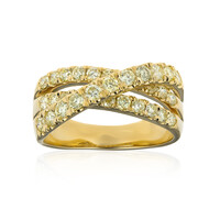 Anello in oro con Diamante Giallo SI2 (CIRARI)