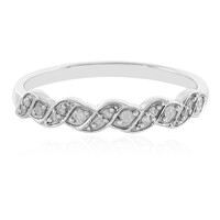 Anello in oro con Diamante I4 (J)