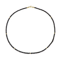 Collana in oro con Diamante Nero