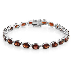 Bracciale in argento con Granato Mozambico