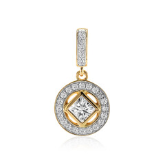 Ciondolo in oro con Diamante IF (D)