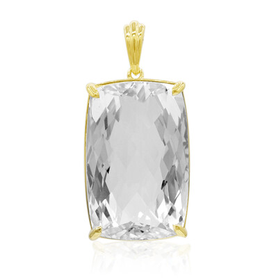 Ciondolo in argento con Quarzo Bianco