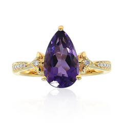 Anello in oro con Ametista