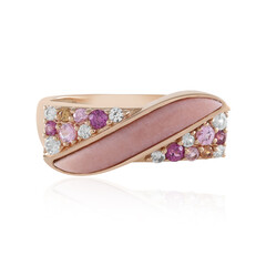 Anello in argento con Opale Rosa (KM by Juwelo)