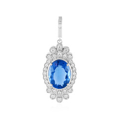 Ciondolo in argento con Fluorite Cangiante