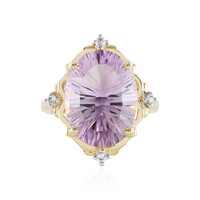Anello in argento con Ametista Rose de France