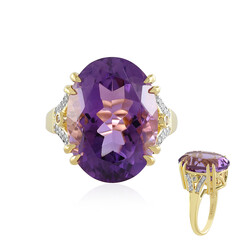 Anello in argento con Ametista