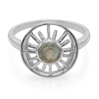 Anello in argento con Spectrolite