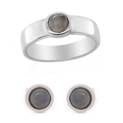 Parure in argento con Labradorite