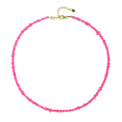 Collana in argento con Opale Rosa dell'Etiopia