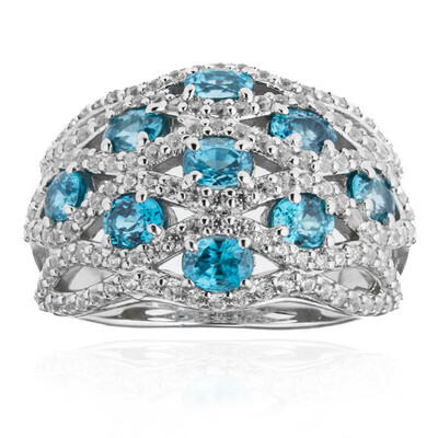Anello in argento con Zircone Ratanakiri