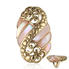 Anello in argento con Madreperla
