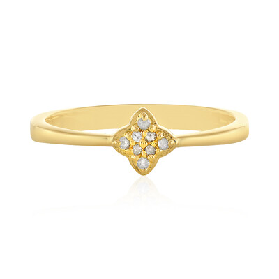 Anello in argento con Diamante I3 (H)