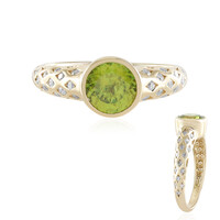 Anello in oro con Sfene (de Melo)