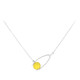 Collana in argento con Ambra