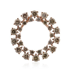 Ciondolo in oro con Diamante Rose de France SI1 di Argyle