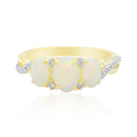 Anello in oro con Opale di Coober Pedy (Mark Tremonti)