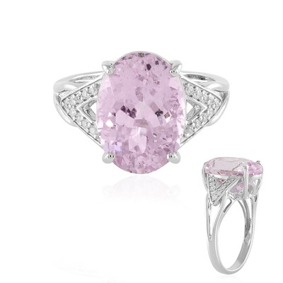 Anello in argento con Kunzite
