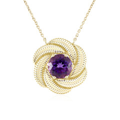 Collana in oro con Ametista Zambiana (Ornaments by de Melo)