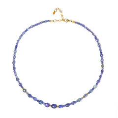 Collana in argento con Tanzanite