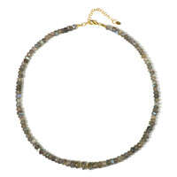 Collana in argento con Labradorite