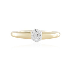 Anello in oro con Diamante I2 (G)  (de Melo)