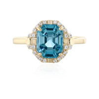 Anello in oro con Zircone Ratanakiri (Adela Gold)