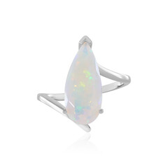 Anello in argento con Opale di Welo AAA (de Melo)