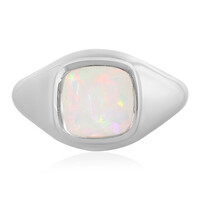 Anello in argento con Opale di Welo