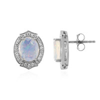 Orecchini in argento con Opale di Welo