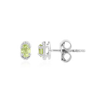 Orecchini in argento con Peridoto