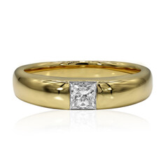 Anello in oro con Diamante IF (D)