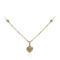 Collana in oro con Diamante SI2 (H) (CIRARI)