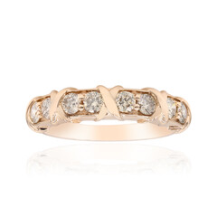 Anello in oro con Diamante Rose de France SI1 di Argyle
