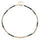 Collana in argento con Rodonite (Riya)