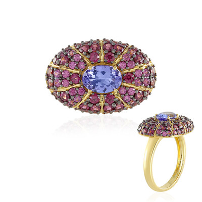 Anello in argento con Tanzanite AAA