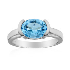 Anello in argento con Topazio Marambaia