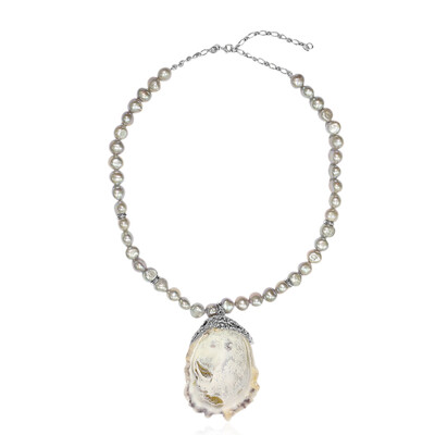 Collana in argento con Conchiglia (TPC)