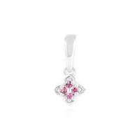Ciondolo in argento con Rodolite