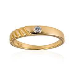 Anello in oro con Diamante SI1 (H)