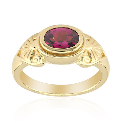 Anello in argento con Rodolite della Rift Valley (Remy Rotenier)