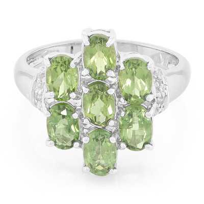 Anello in argento con Apatite Russa
