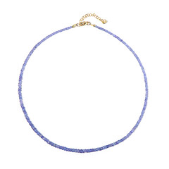 Collana in argento con Tanzanite