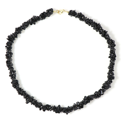 Collana in argento con Tormalina Nera Brasiliana
