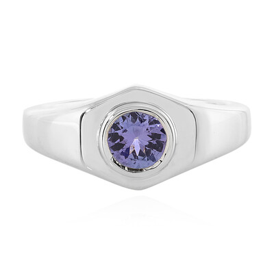 Anello in argento con Tanzanite (MONOSONO COLLECTION)