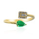 Anello in oro con Smeraldo Zambia AAA (CIRARI)