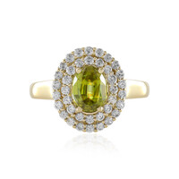 Anello in oro con Sfene