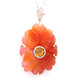 Collana in argento con Agata Rossa (Gems en Vogue)