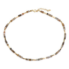 Collana in argento con Pietra di Luna Kangeyam